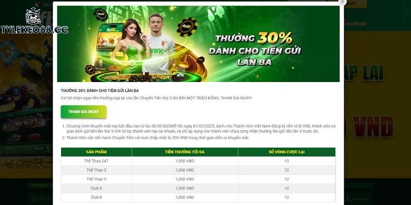 Tỷ lệ cược FB88 - Điểm mạnh thu hút người chơi